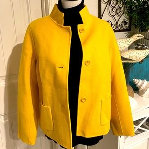 TALBOTS wool blend coat NWT